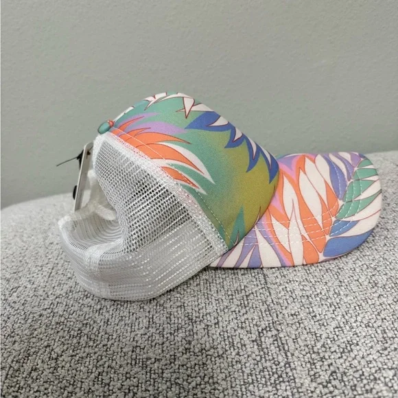 Billabong Heritage Mashup Trucker Hat Lilac Breeze - Picture 6 of 8